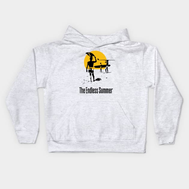 Endless Summer Kids Hoodie by jonathonjohn